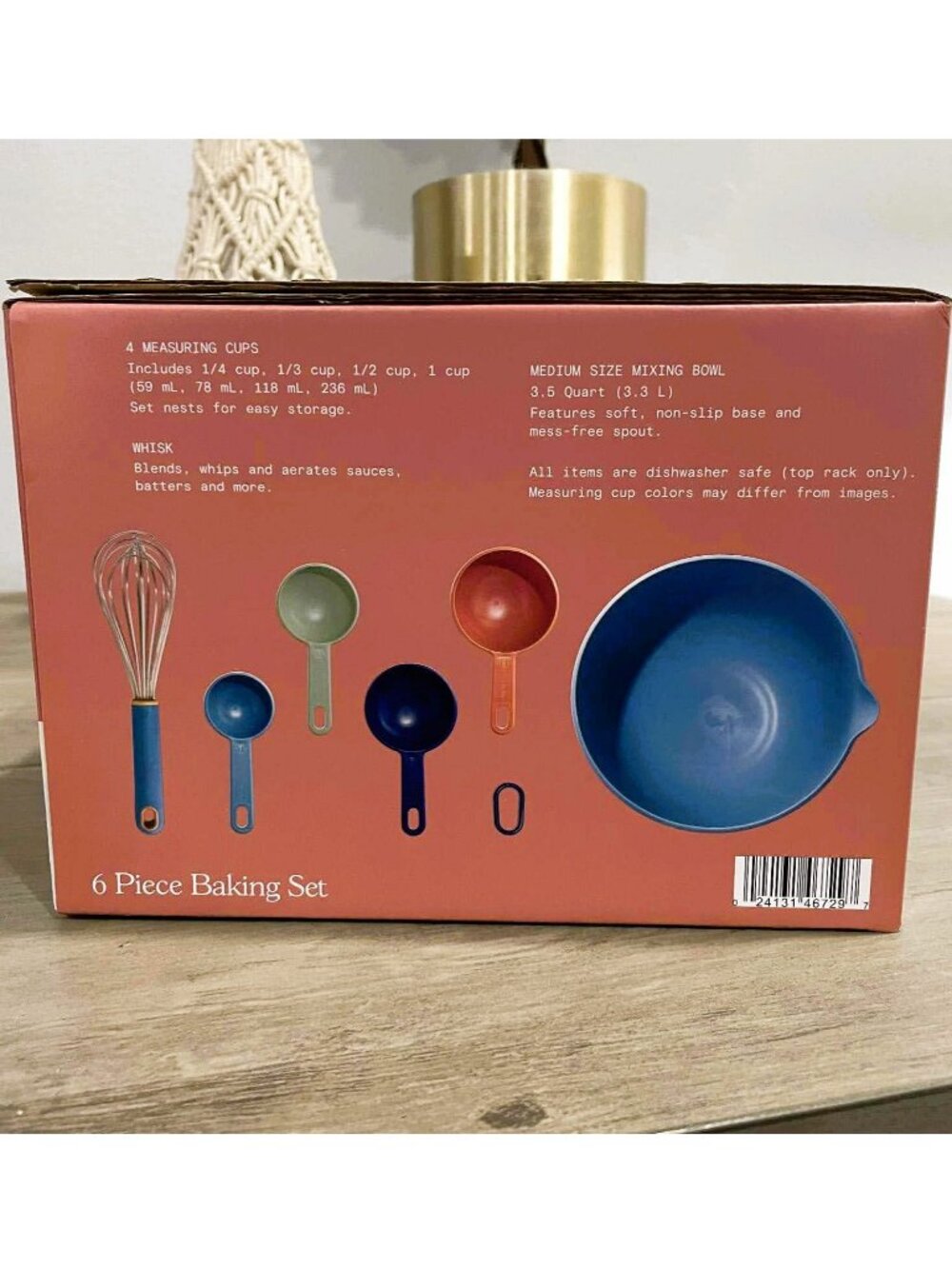 NEW Beautiful by Drew Kitchen Baking Set-Light Blue-Kitchenware - Picture 3 of 4